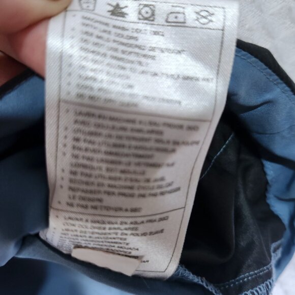 Nike Cycling Vest Mens Size Large Blue Reflective Zipper Vented Back Zip Pockets - Picture 13 of 13